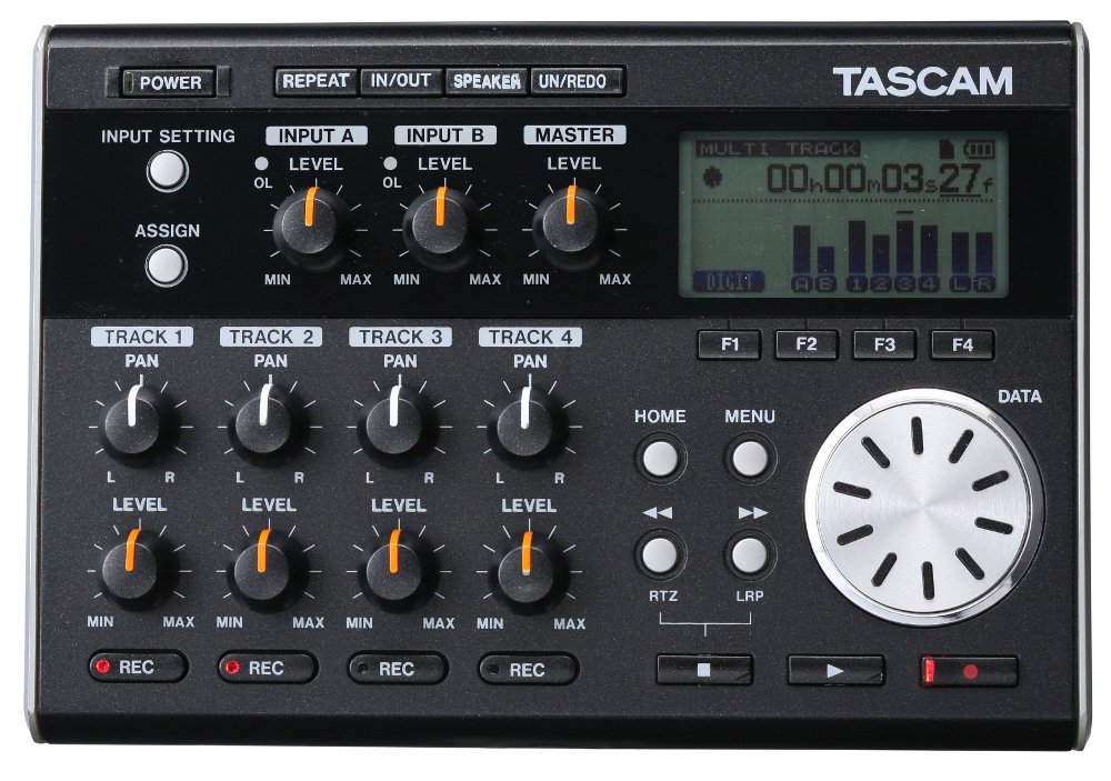 Amazon | TASCAM コンパクトMTR DP-004 | マルチトラックレコーダー