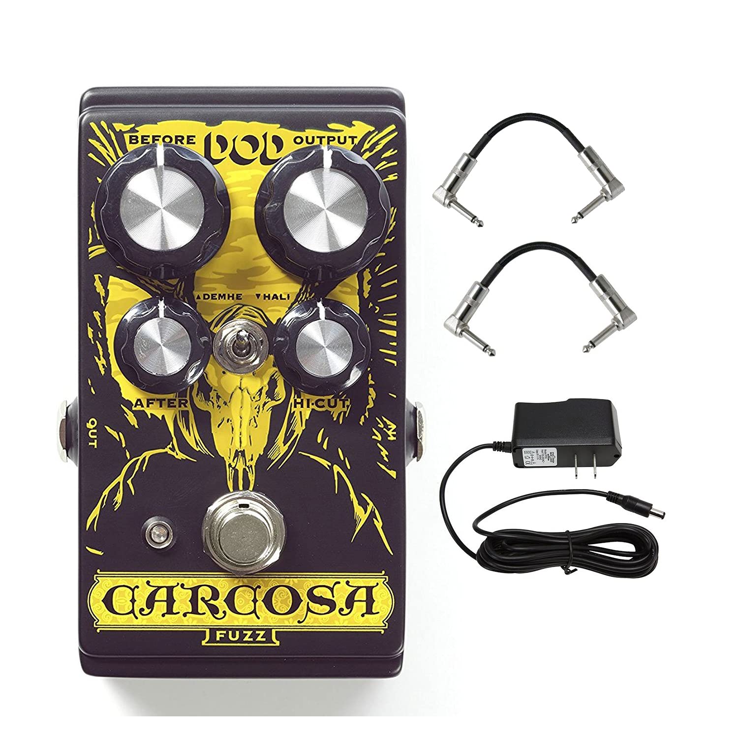 Amazon.com: DOD Carcosa Analog Fuzz Pedal Silicon style Fuzz