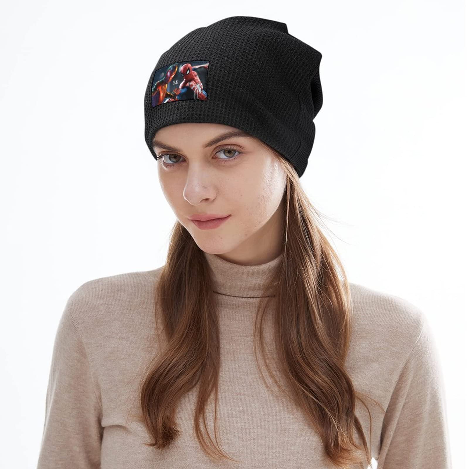 Amazon.co.jp: スパイダーマン アイアンマン ニット帽 メンズ