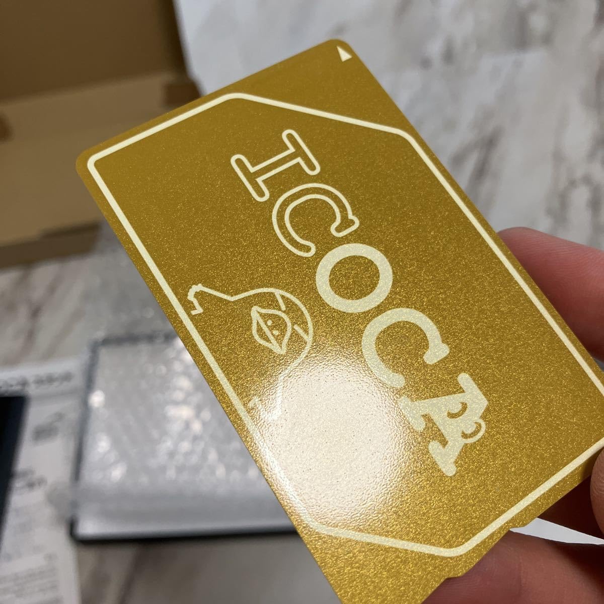 Amazon.co.jp: 黄金のICOCA 交通IC 限定品 : ホーム＆キッチン