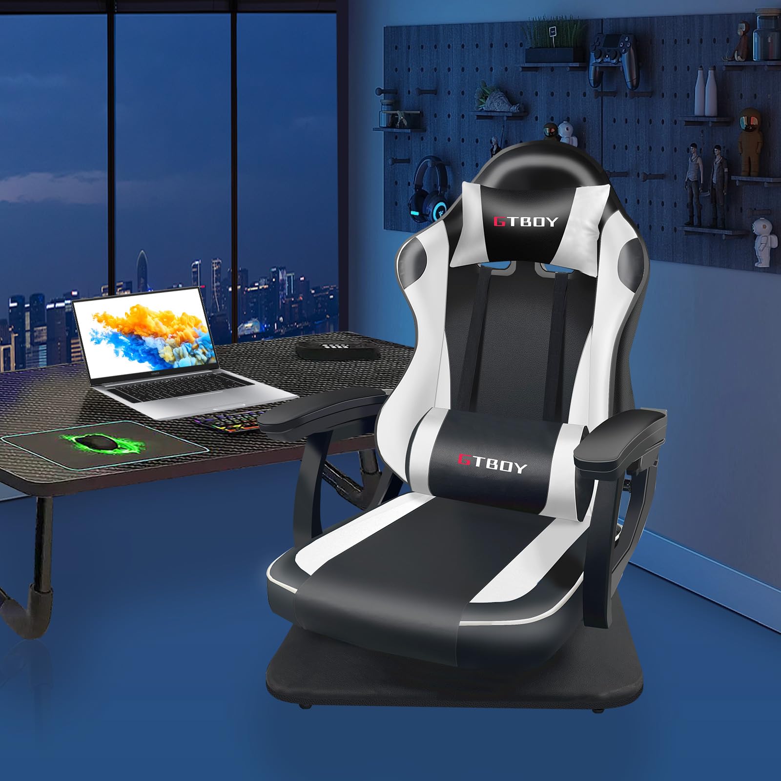 Amazon｜GTBoyゲーミングチェア 座椅子 ゲーミング座椅子 ゲームチェア