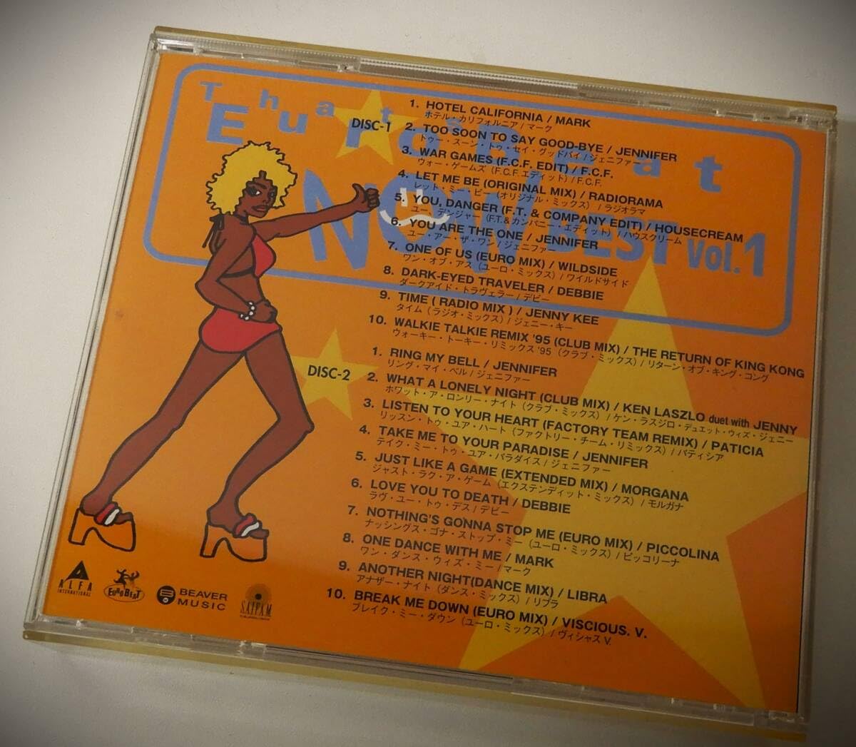 Amazon.co.jp: （ 廃盤 2CD） ザッツユーロビートナウ ベスト Vol.1