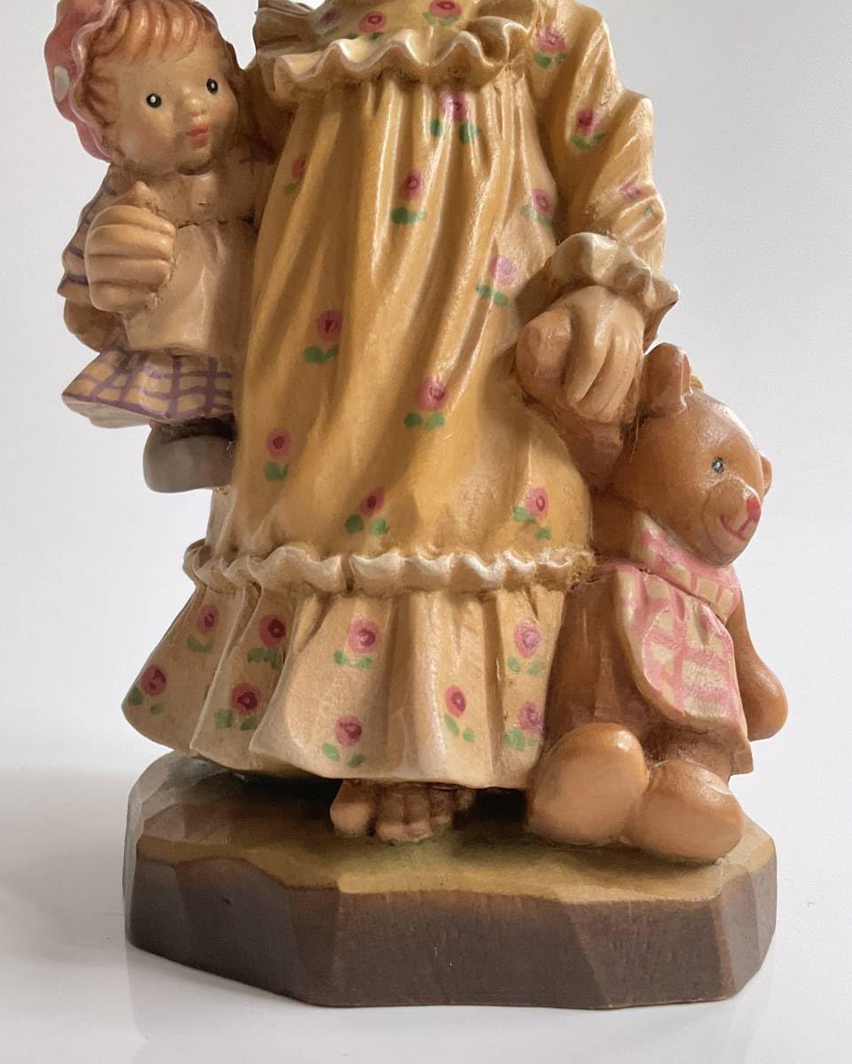 アンリ人形 ビンテージ1975年Mother's Day木製プレート！可愛い