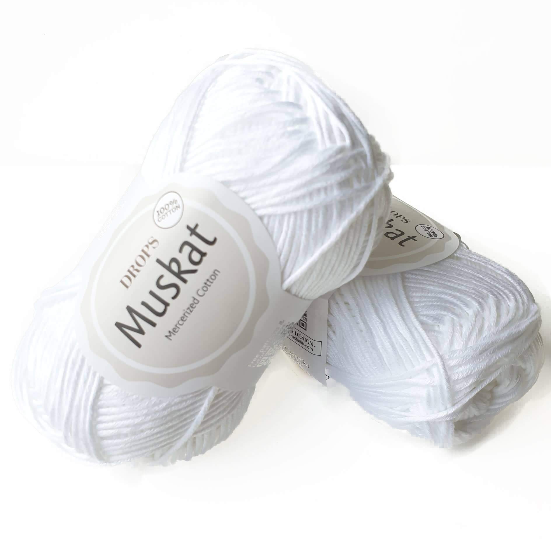 Amazon.com: 100% Cotton Yarn for Knitting and Crocheting, 3 or