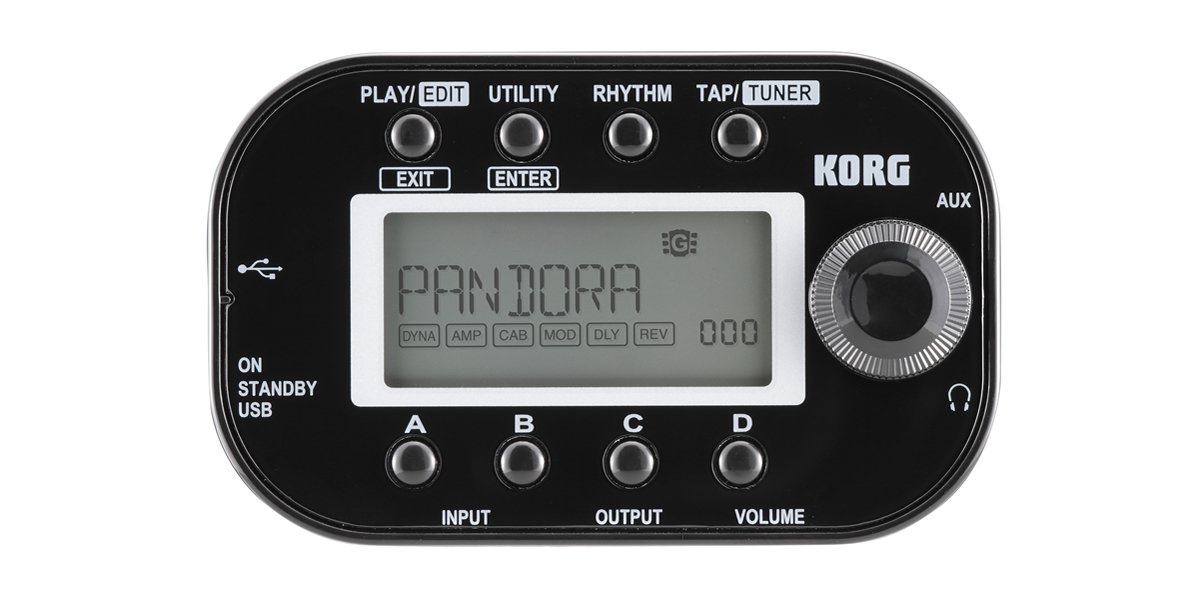 Amazon | KORG パーソナルマルチエフェクター ブラック PANDORA Mini