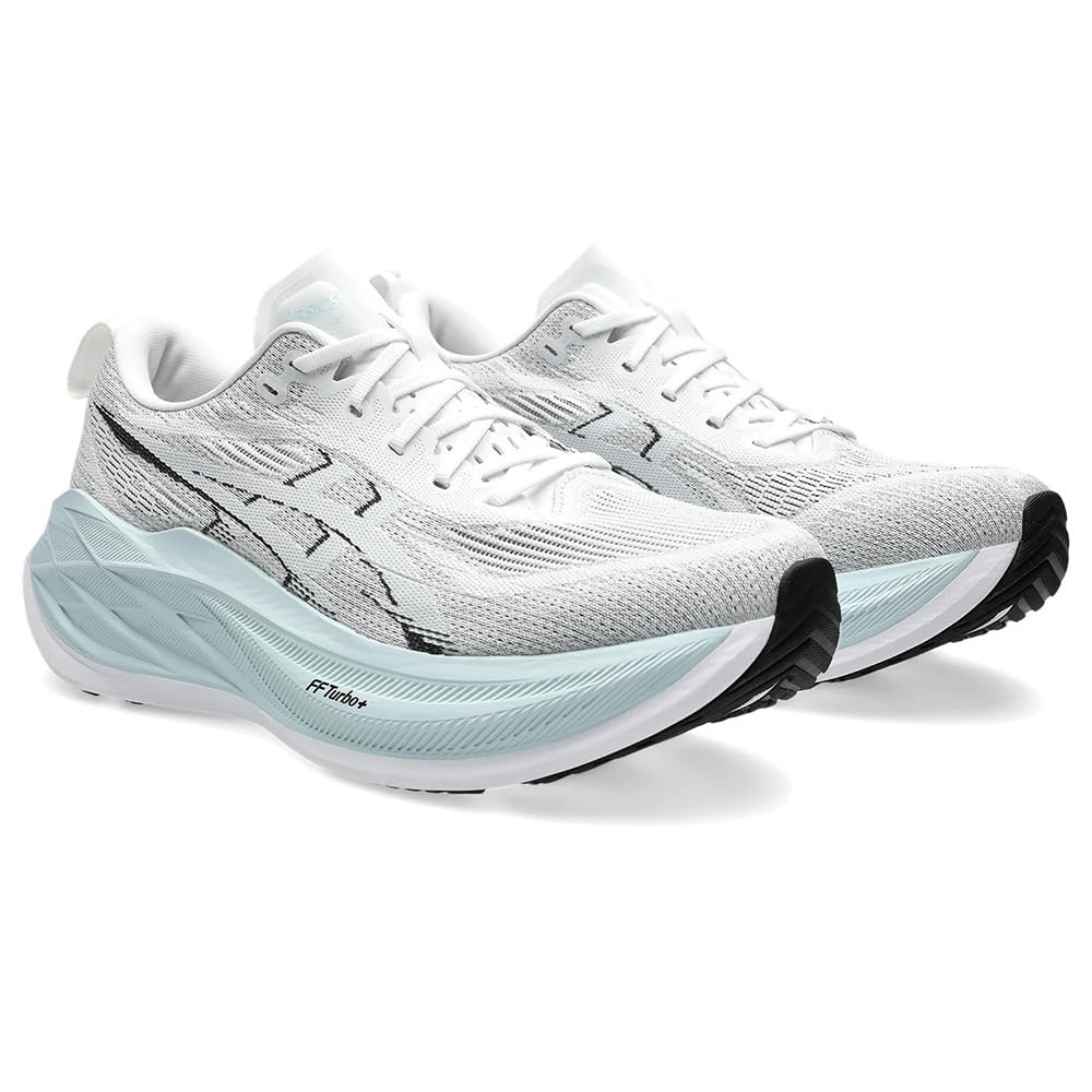 Amazon.co.jp: ASICS Running Shoes Super Blast 2 White Gray