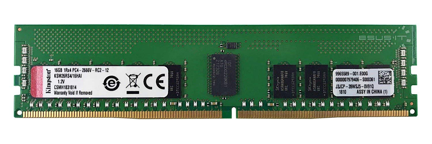 Kingston Technology Ksm26rs4/16hai 16gb 2666mhz Ddr4 Ecc Hynix A