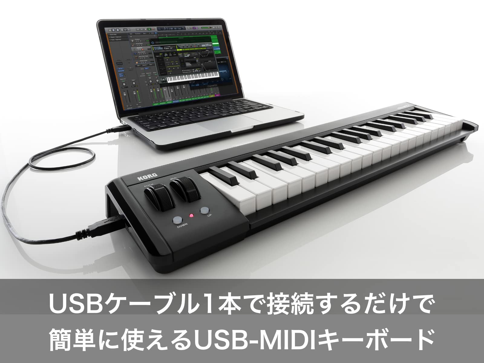 Amazon | KORG(コルグ) MIDIキーボード microKEY2 マイクロキー DTM/49