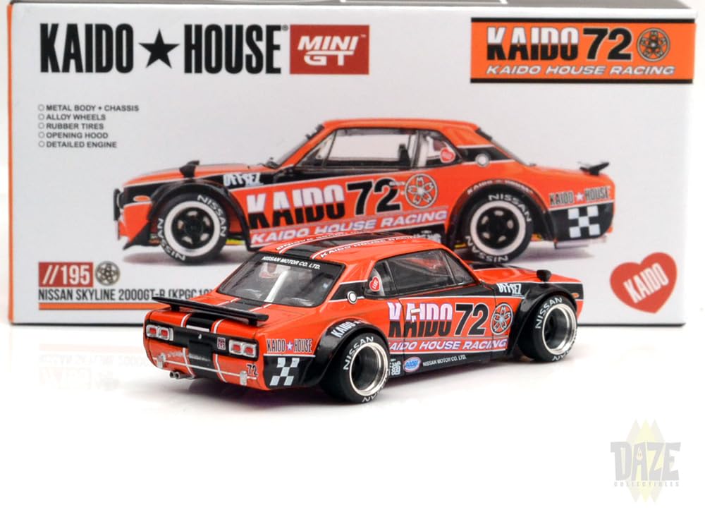 Amazon | MINI GT 1:64 スケール KAIDO HOUSE - NISSAN SKYLINE 2000GT