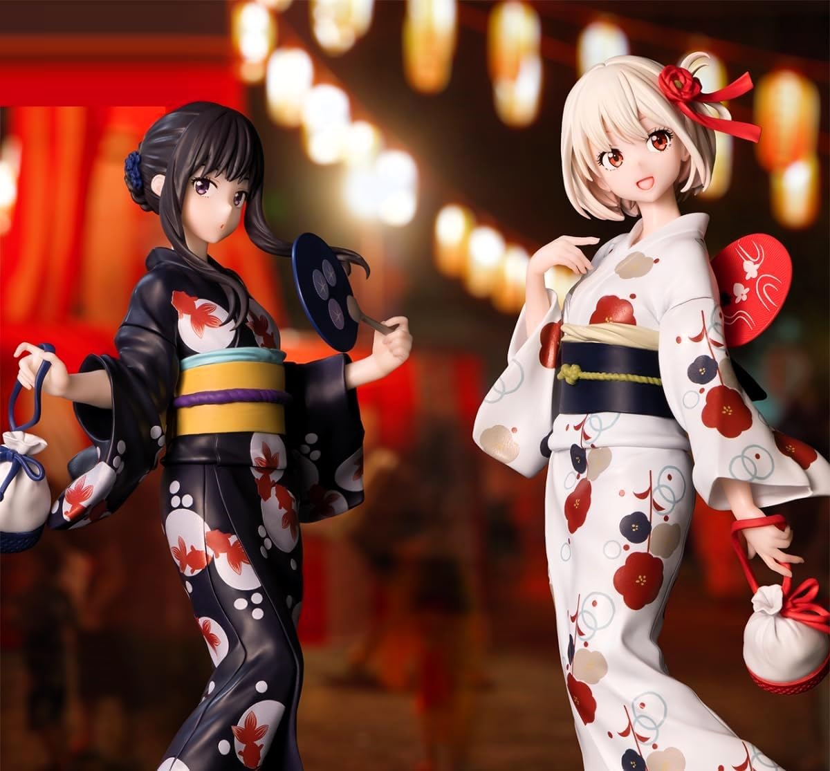 Amazon.co.jp: リコリス・リコイル フィギュア 錦木千束 & 井ノ上たき