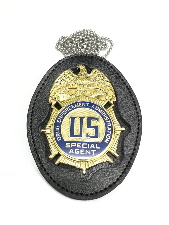 Amazon.co.jp: ポリスバッジ DEA アメリカ麻薬取締局 レプリカ 警察