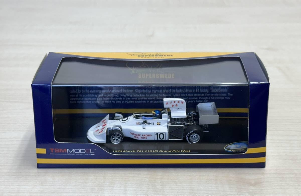 Amazon.co.jp: 未展示 1/43 TSM MODEL March マーチ 761 1976年 F1 US