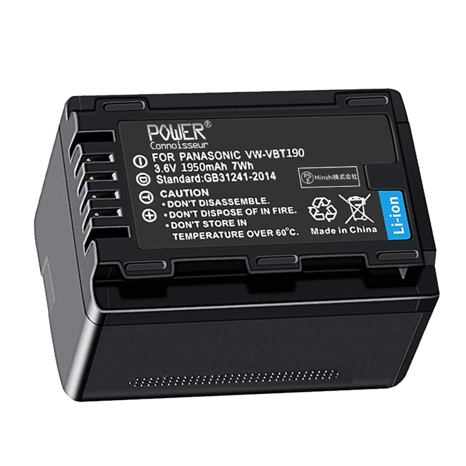 Amazon | Power-connoisseur VW-VBT190-K 互換バッテリー パナソニック