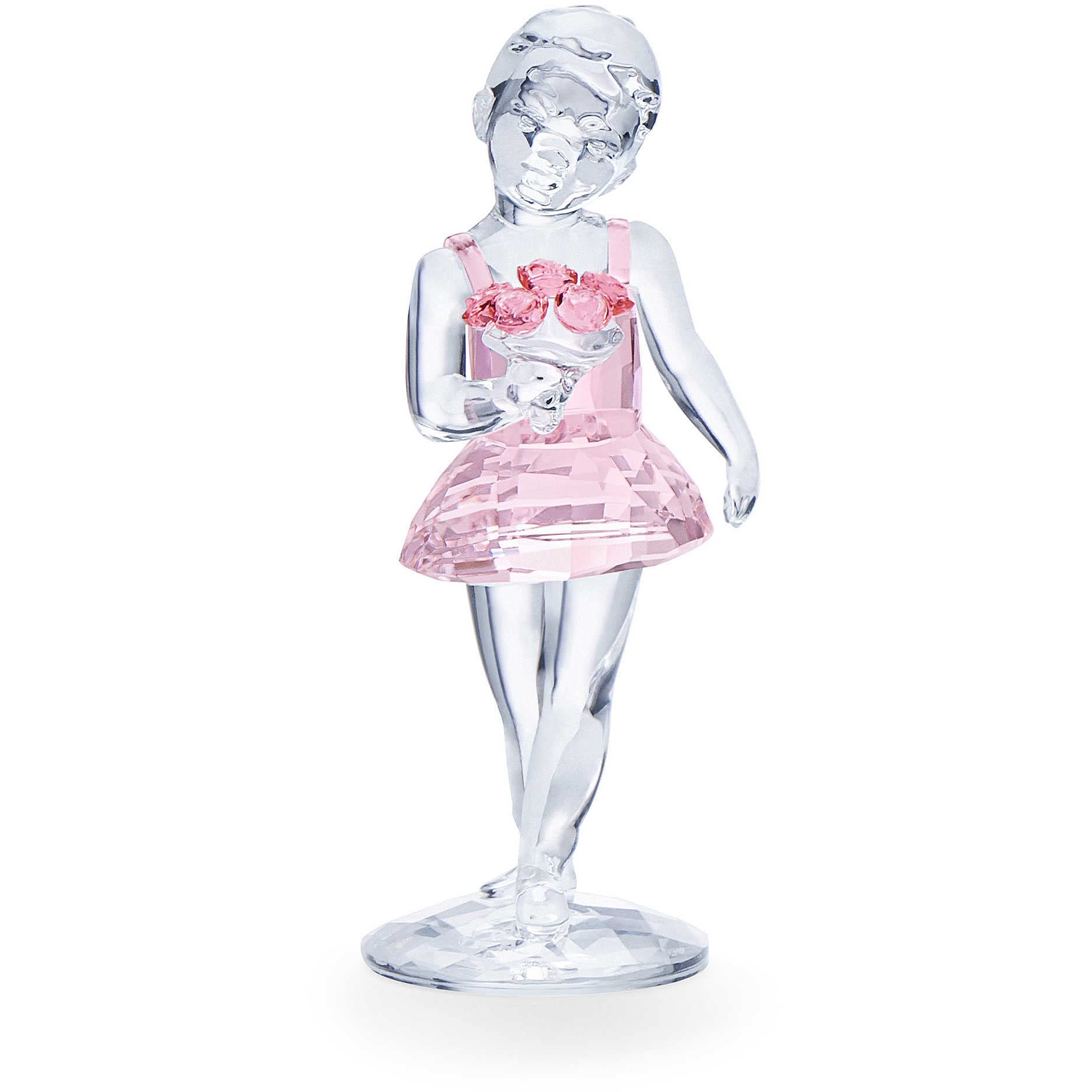 Amazon.com: Swarovski Dancers Young Ballerina, Pink, and Clear