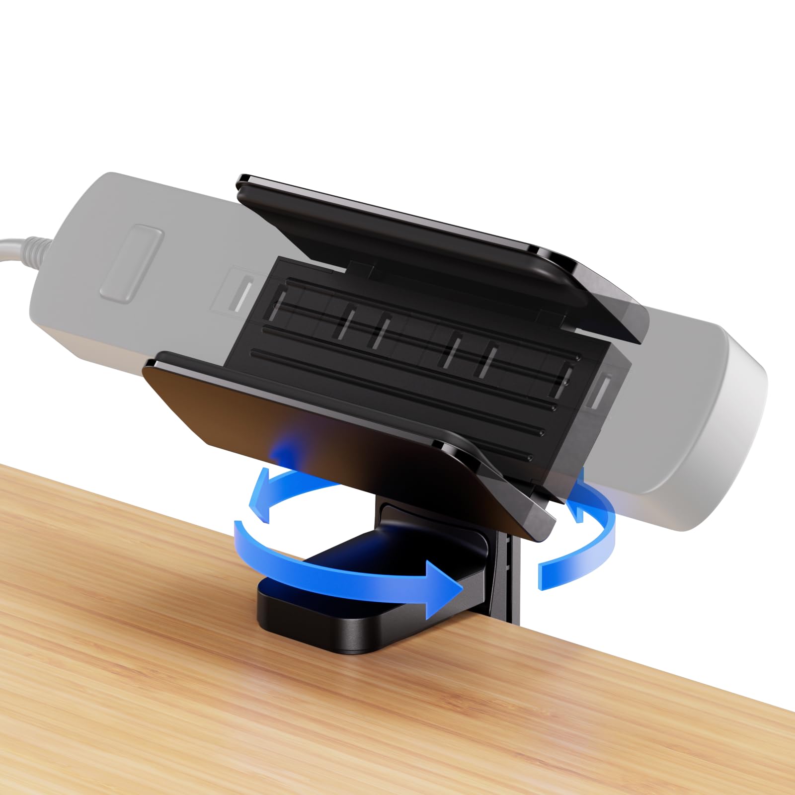 Amazon.co.jp: ロボロビン 電源タップ 固定ホルダー 安定性UP クランプ