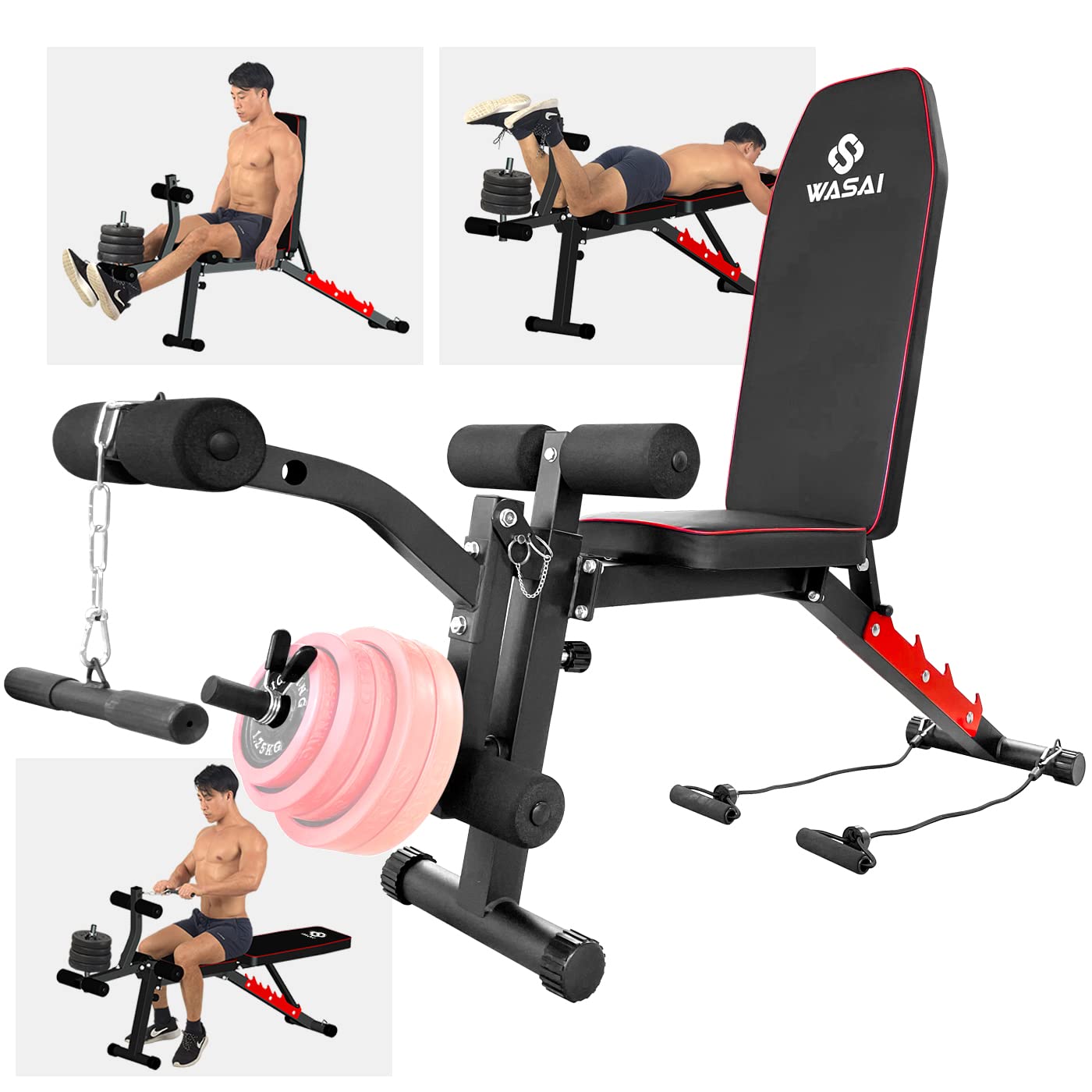 Amazon.co.jp: WASAI(ワサイ) トレーニングベンチ レッグ