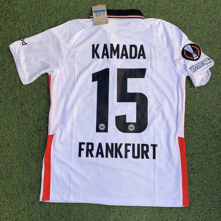 Amazon.co.jp: フランクフルト 21/22 ホーム ユニフォーム No15 鎌田