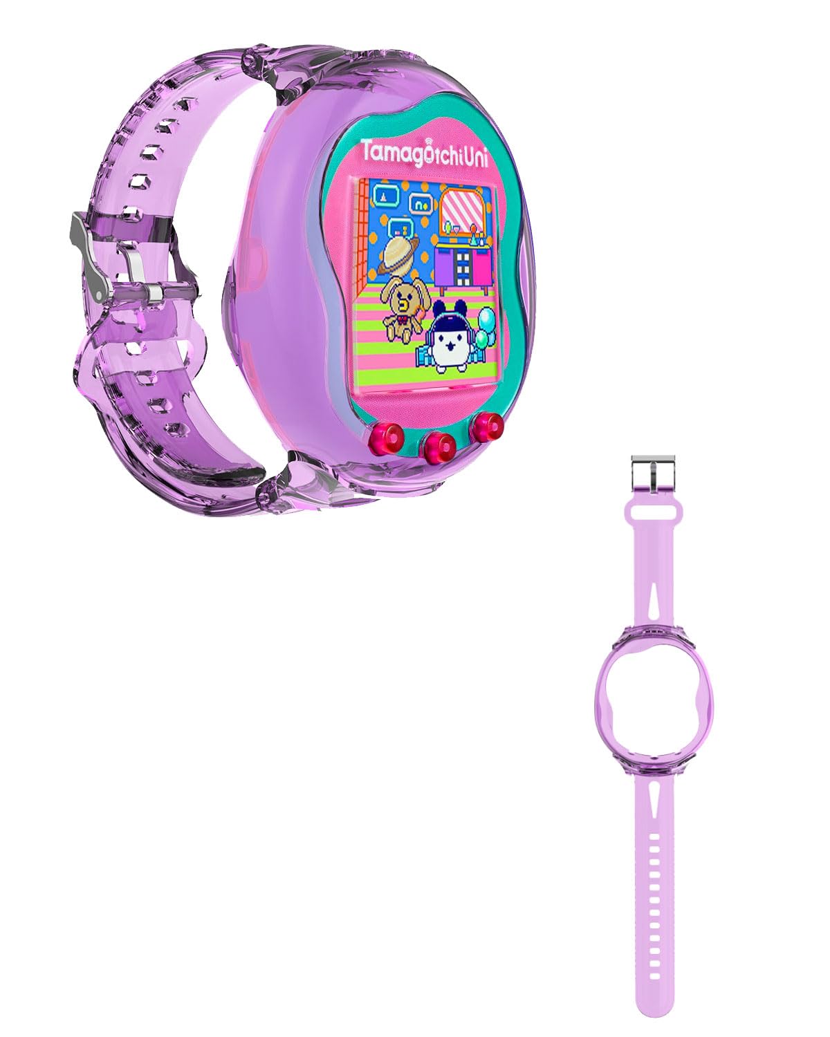 Amazon.co.jp: Tamagotchi Uni 用 きせかえベルト[YAJOJO] 全面保護 防