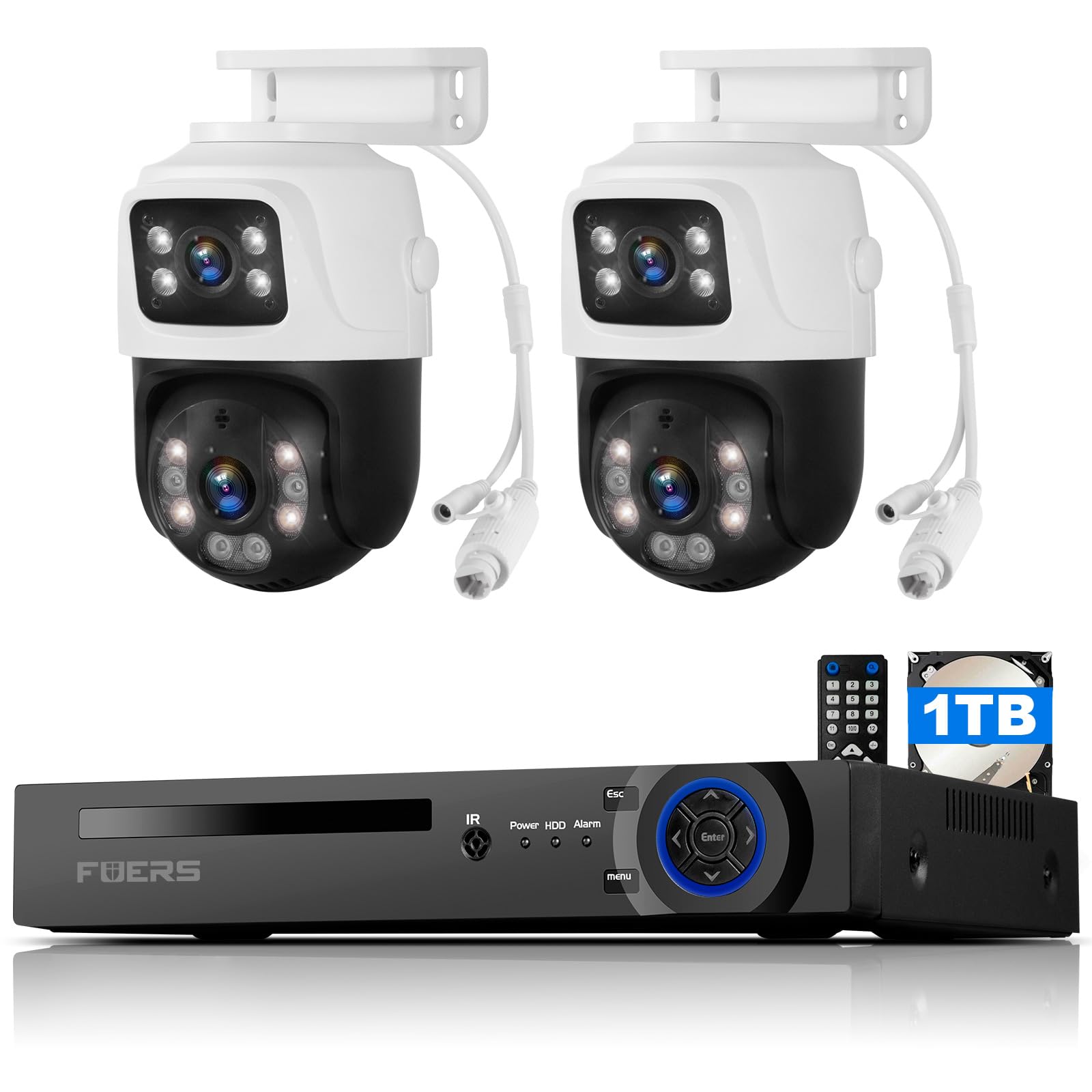 Amazon.com : Fuers 8MP 8CH Poe NVR Home Security Camera System