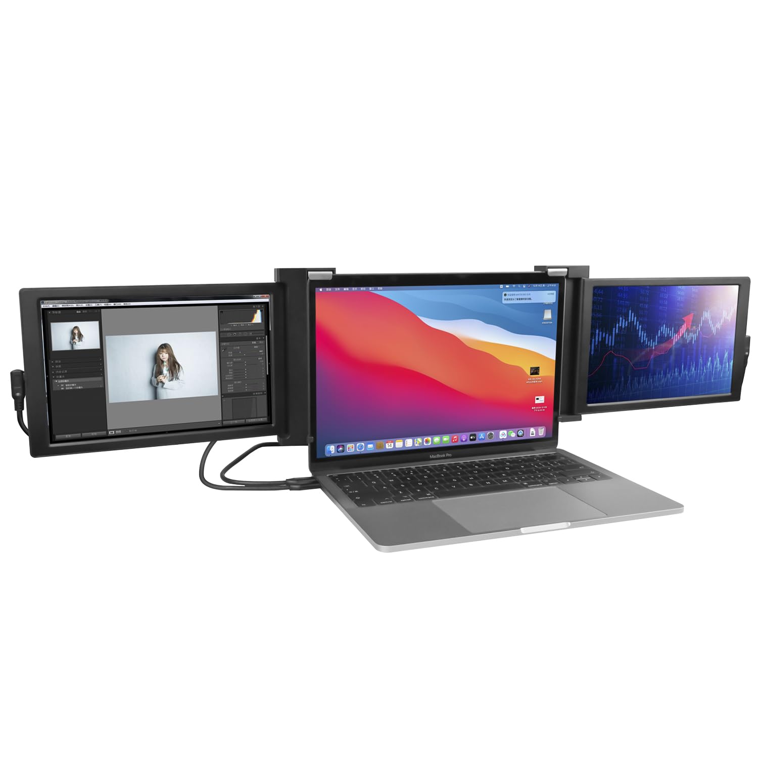 Amazon.co.jp: アペックス Aqualモバイルデュアルディスプレイ10.1