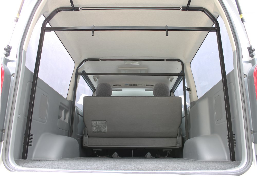 Amazon | ハイエース 200系 職人棚 キャリア セット スーパーGL 荷室