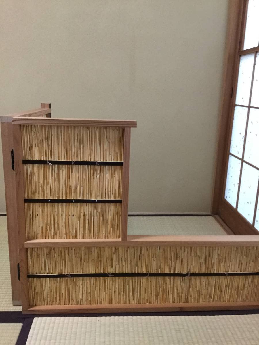 Amazon.co.jp: 茶道具台目棚利休好写よし棚(霞棚) 303 : ホーム＆キッチン