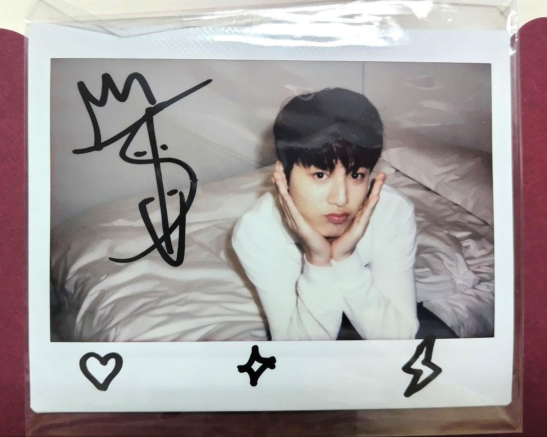 ウジ サイン入り インスタントフォト チェキ ウジ サイン入り