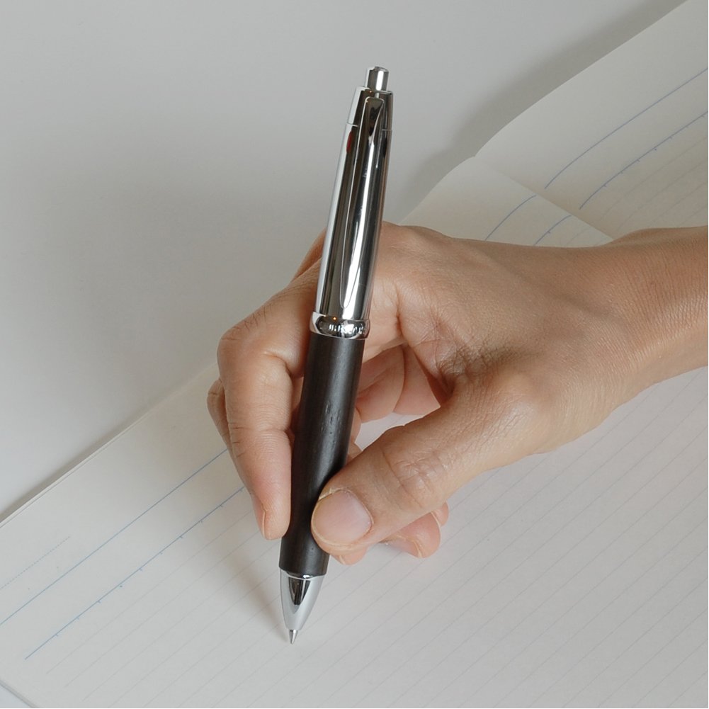 Amazon | 三菱鉛筆 多機能ペン ピュアモルト オークウッド・プレミアム