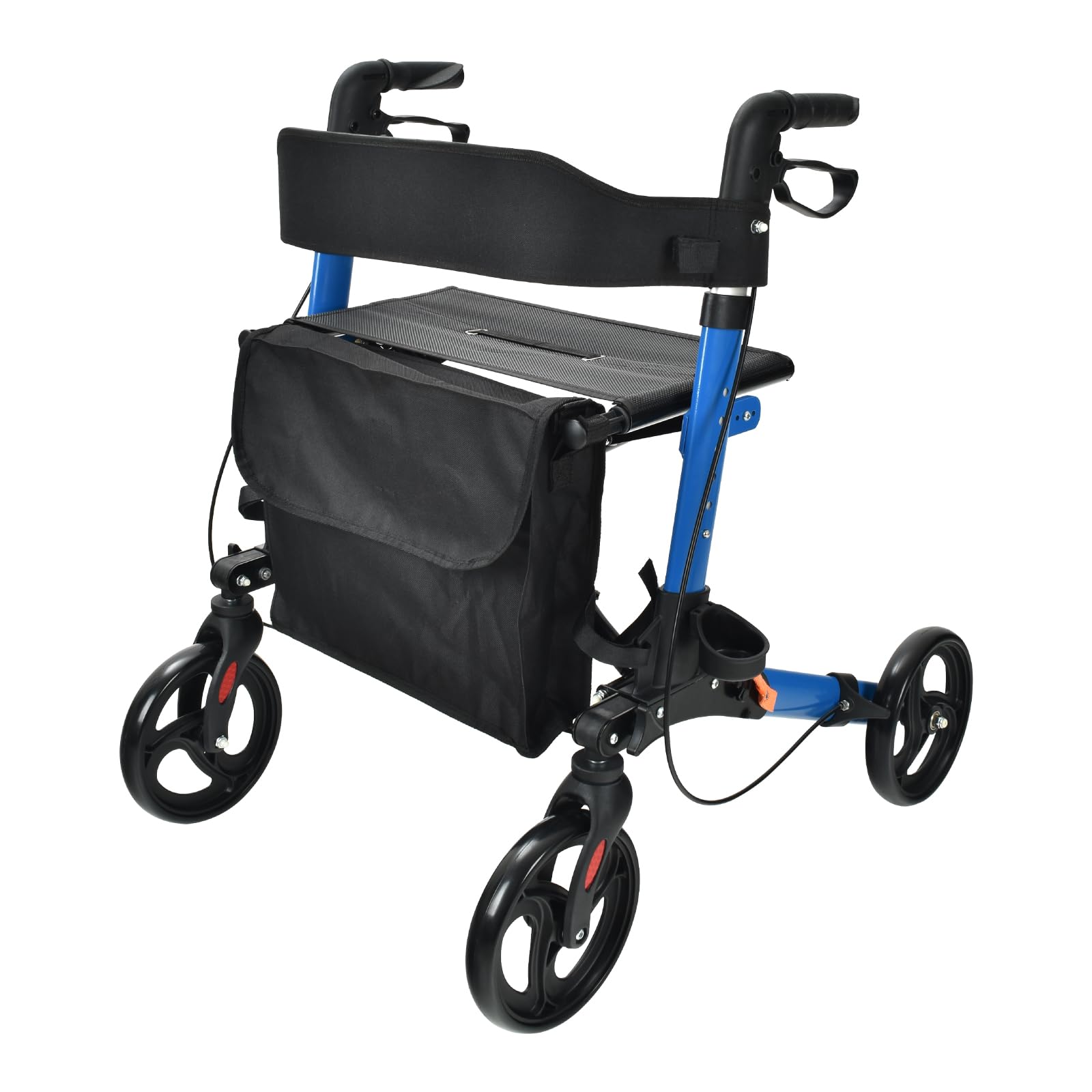 Amazon | Fkstyle【座れる歩行器】シルバーカー 軽量 折りたたみ