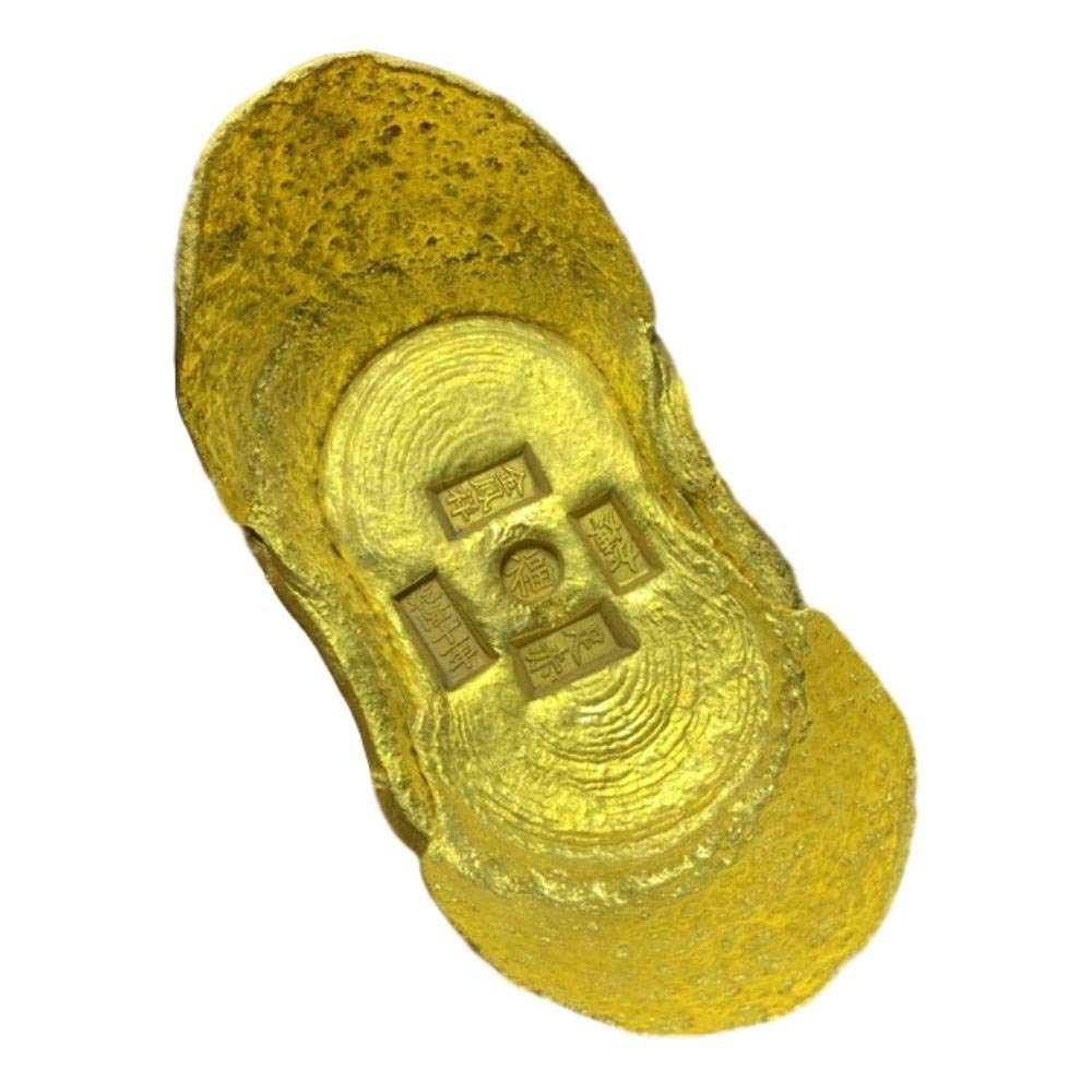 Amazon.co.jp: LAOJUNLU アンティーク銅元宝明清朝金元宝金貨金貨金地