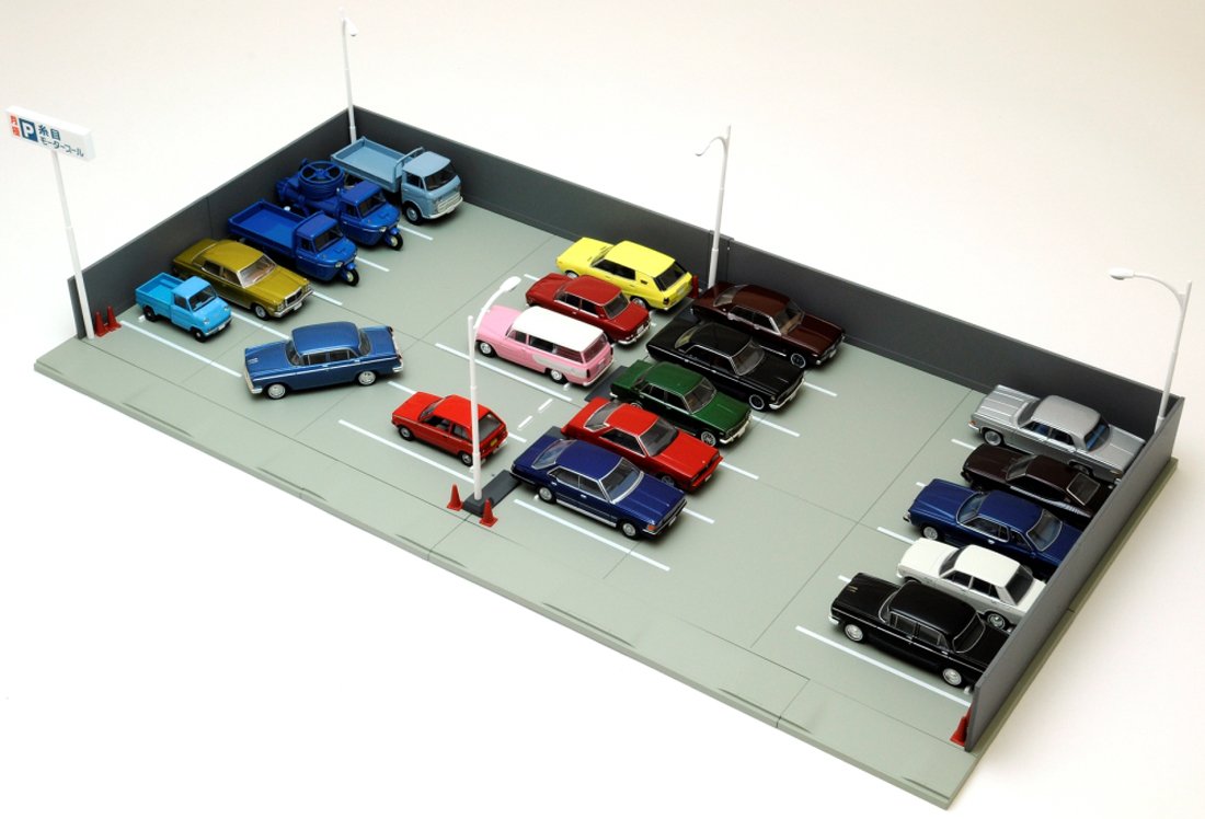 Amazon.co.jp: トミカラマ ヴィンテージ 03a 駐車場 完成品 : ホビー