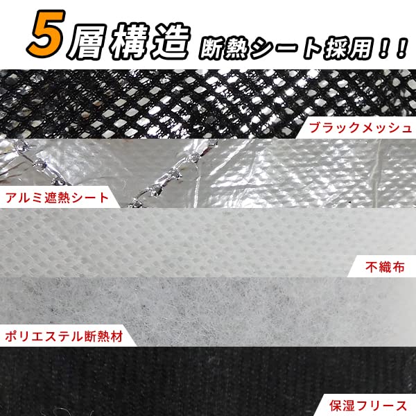 Amazon | プリウス対応 50系 サンシェード 1台分 全窓用 7枚セット 車