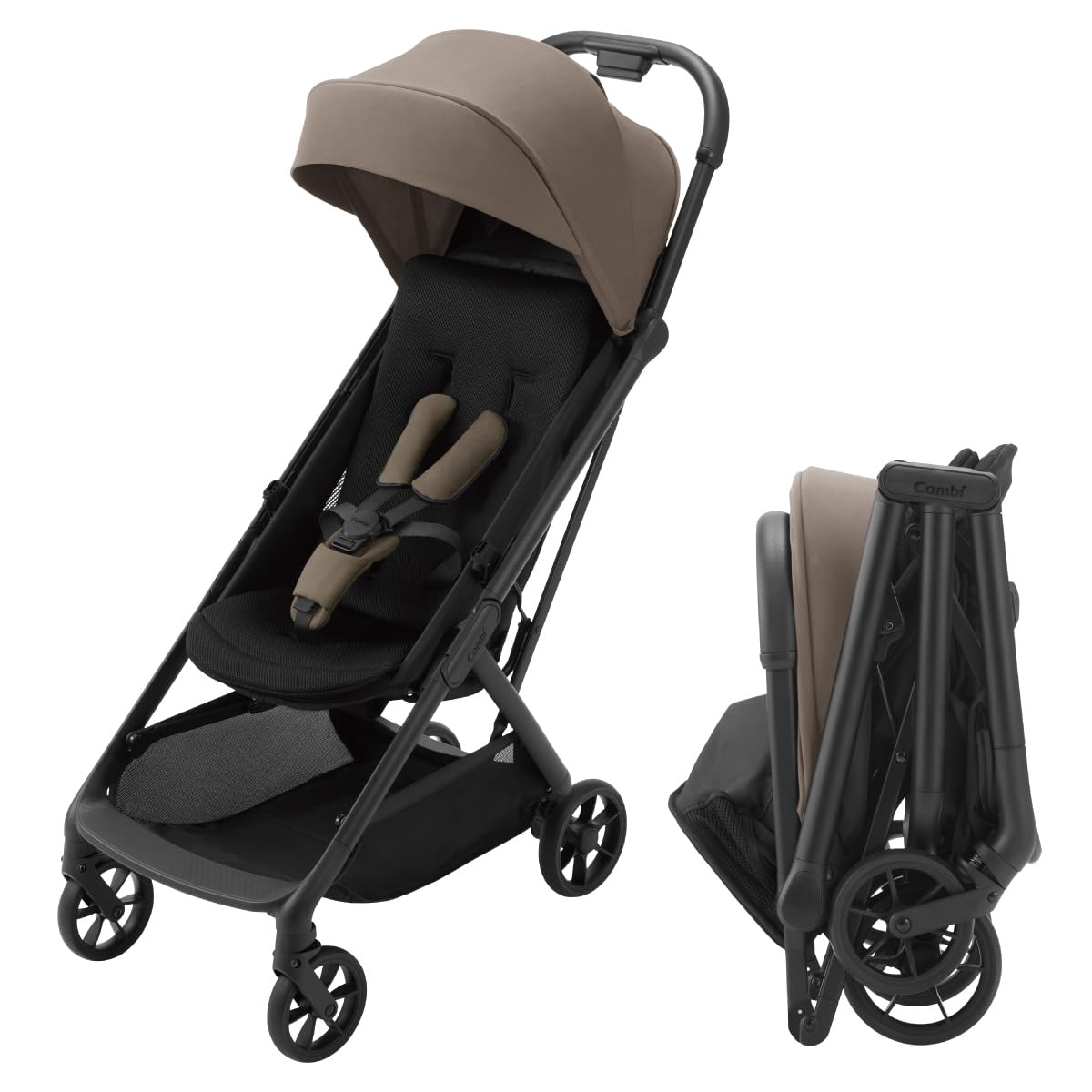 Amazon.co.jp: Combi コンビ ベビーカー auto N second BQ グレージュ