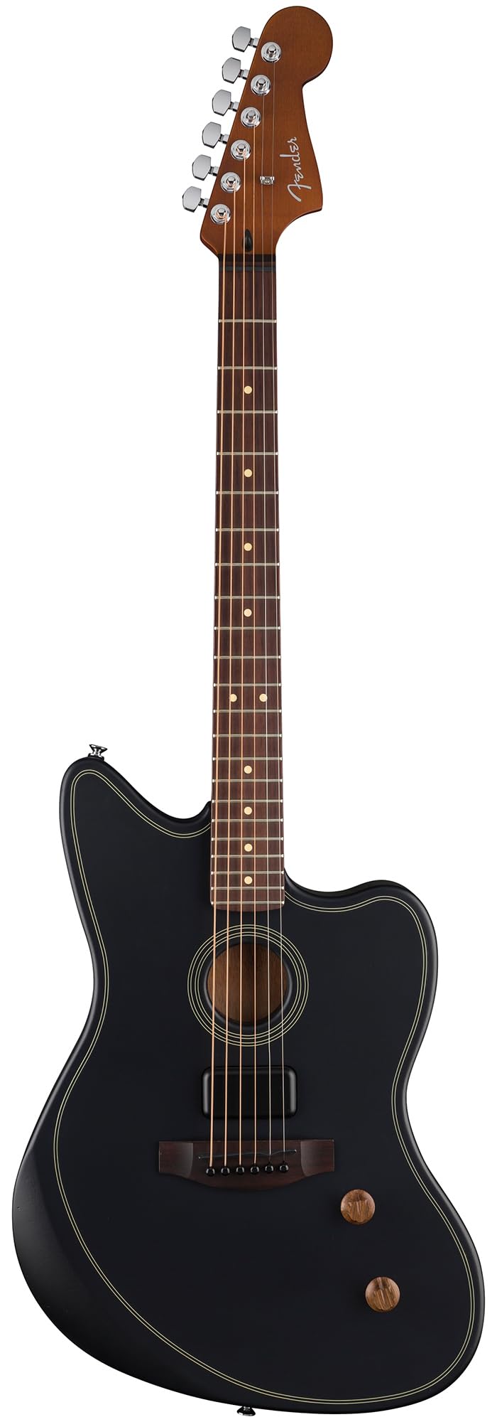 Amazon.com: Fender Acoustasonic Standard Jazzmaster Acoustic