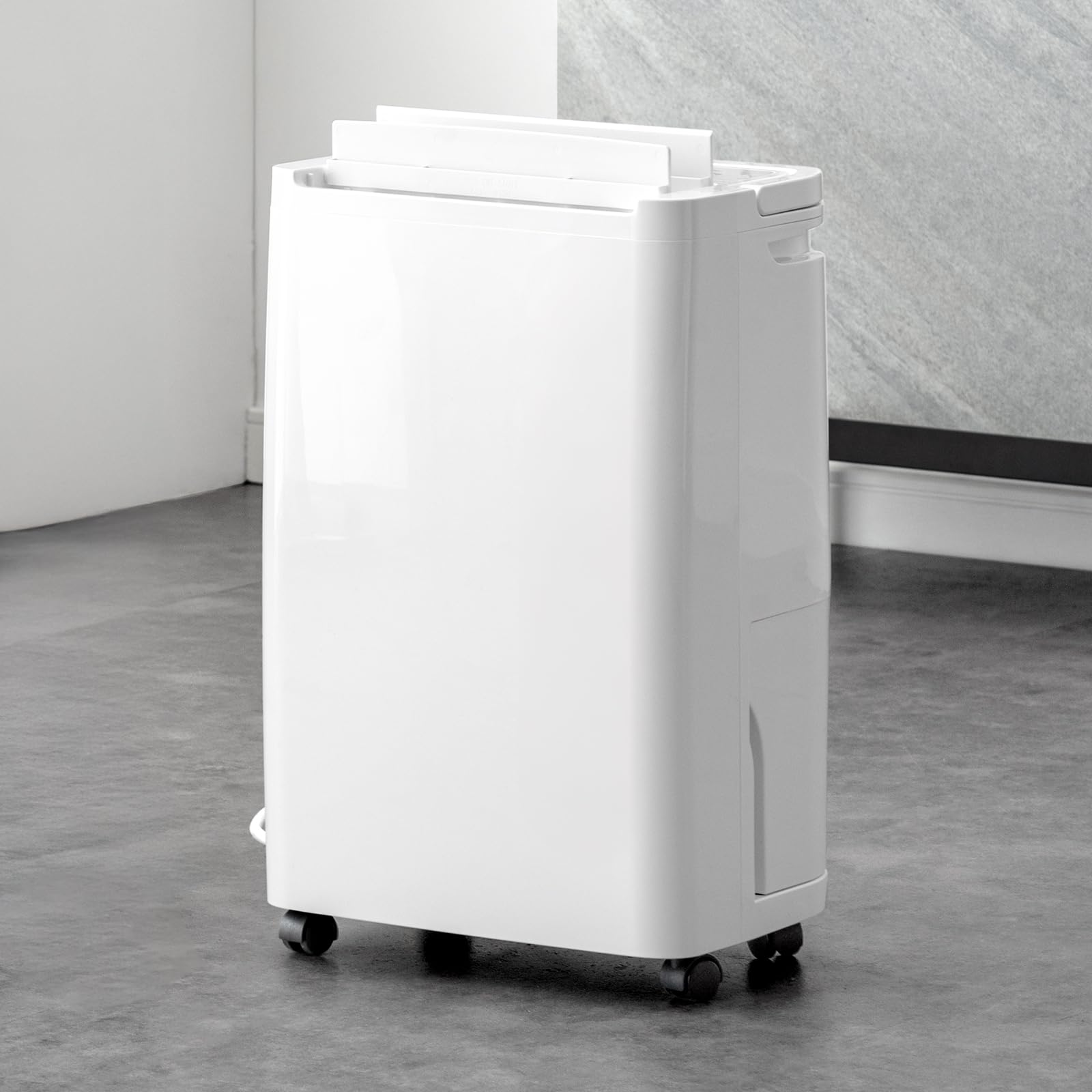 Amazon | タンスのゲン 除湿機 衣類乾燥 パワフル除湿 12/L日 30畳