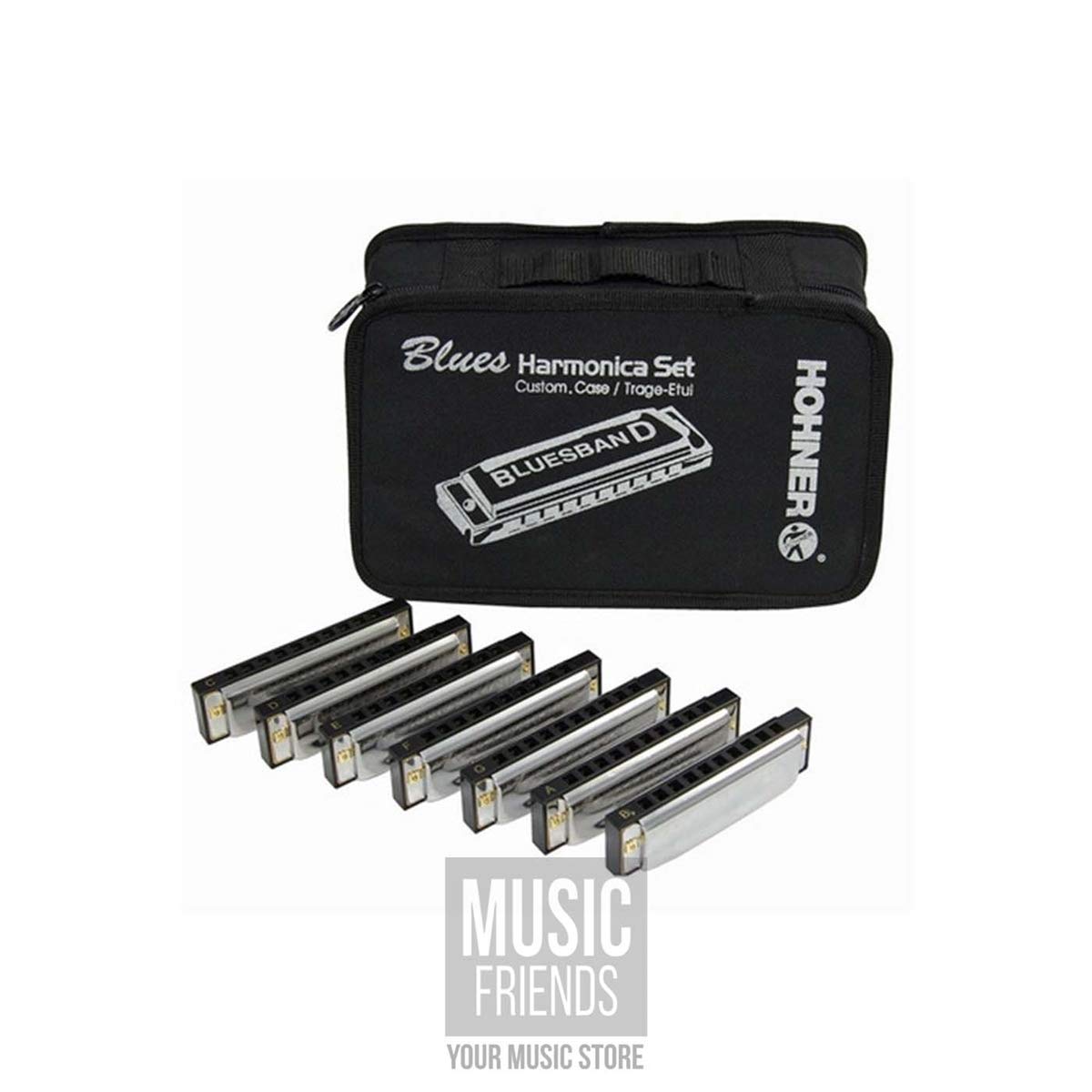 Amazon | ホーナー HOHNER BluesBand Harmonica 7本セット ダイア