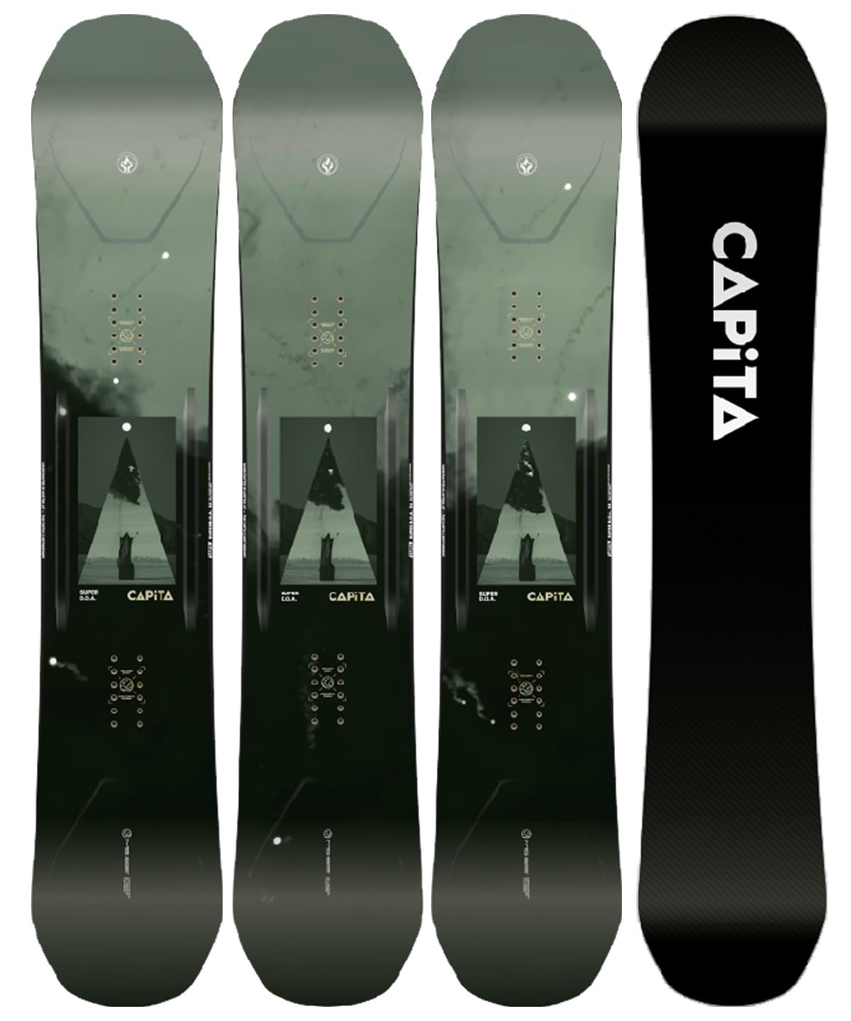 Amazon | キャピタ スノーボード 板 メンズ スーパーD.O.A. SUPER