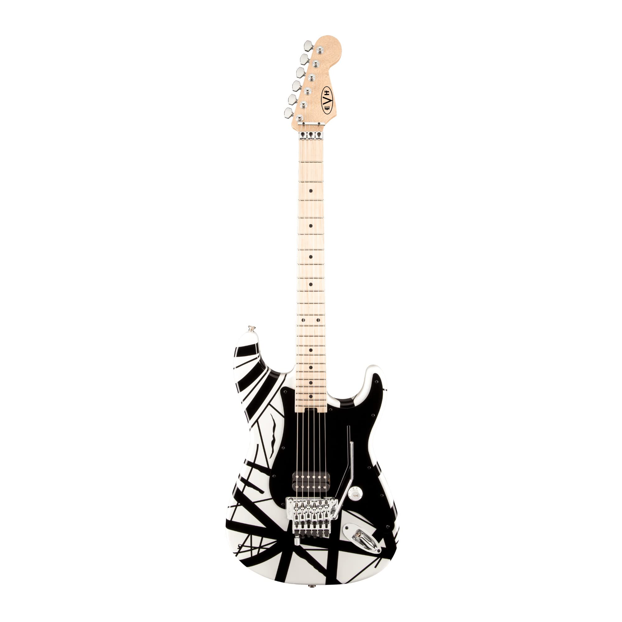 Amazon.com: EVH Striped Series Stratocaster Electric Guitar