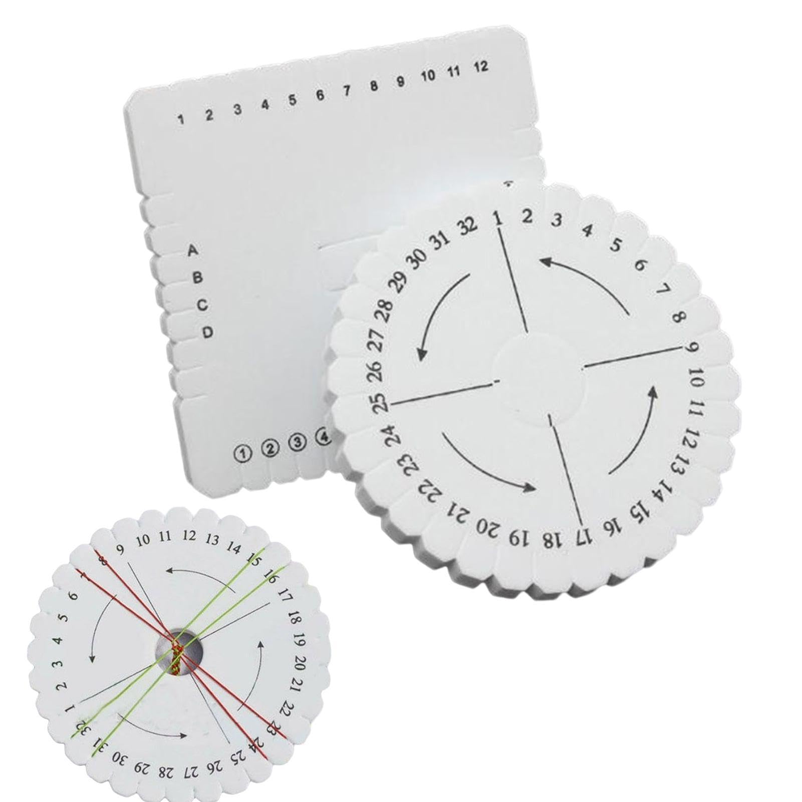 Amazon.co.jp: 組紐ディスク 編み込みディスク キット 組みひも