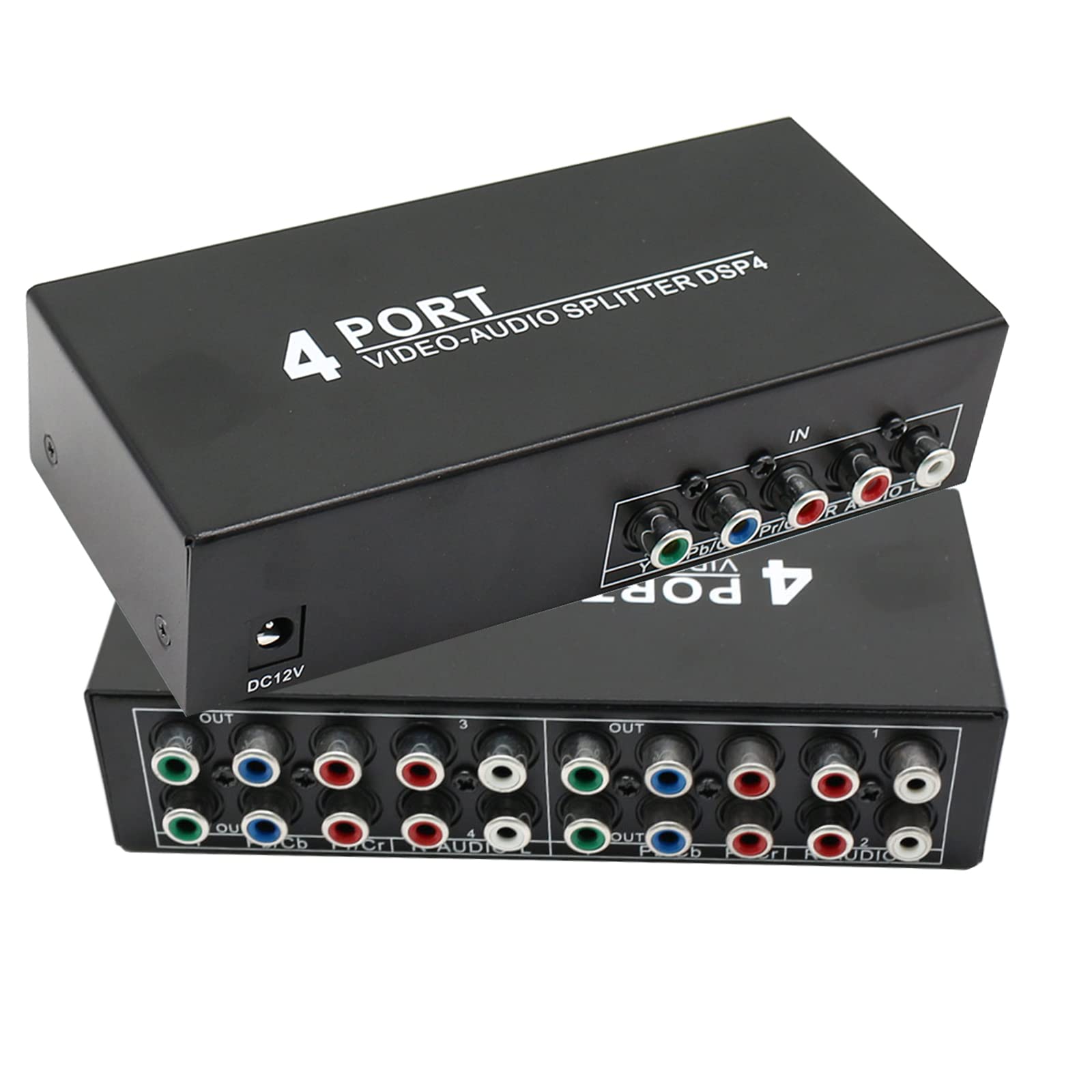 Amazon.com: BolAAzuL 5-Way RCA Component Video Audio Splitter, 1