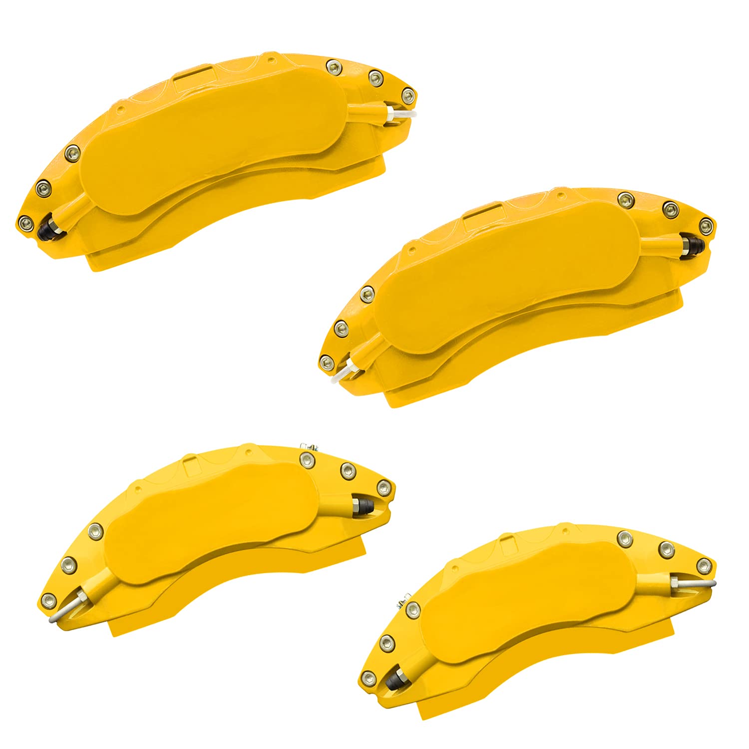 Amazon.co.jp: AOOAアルミキャリパーカバーイエローカラーは2014-2020