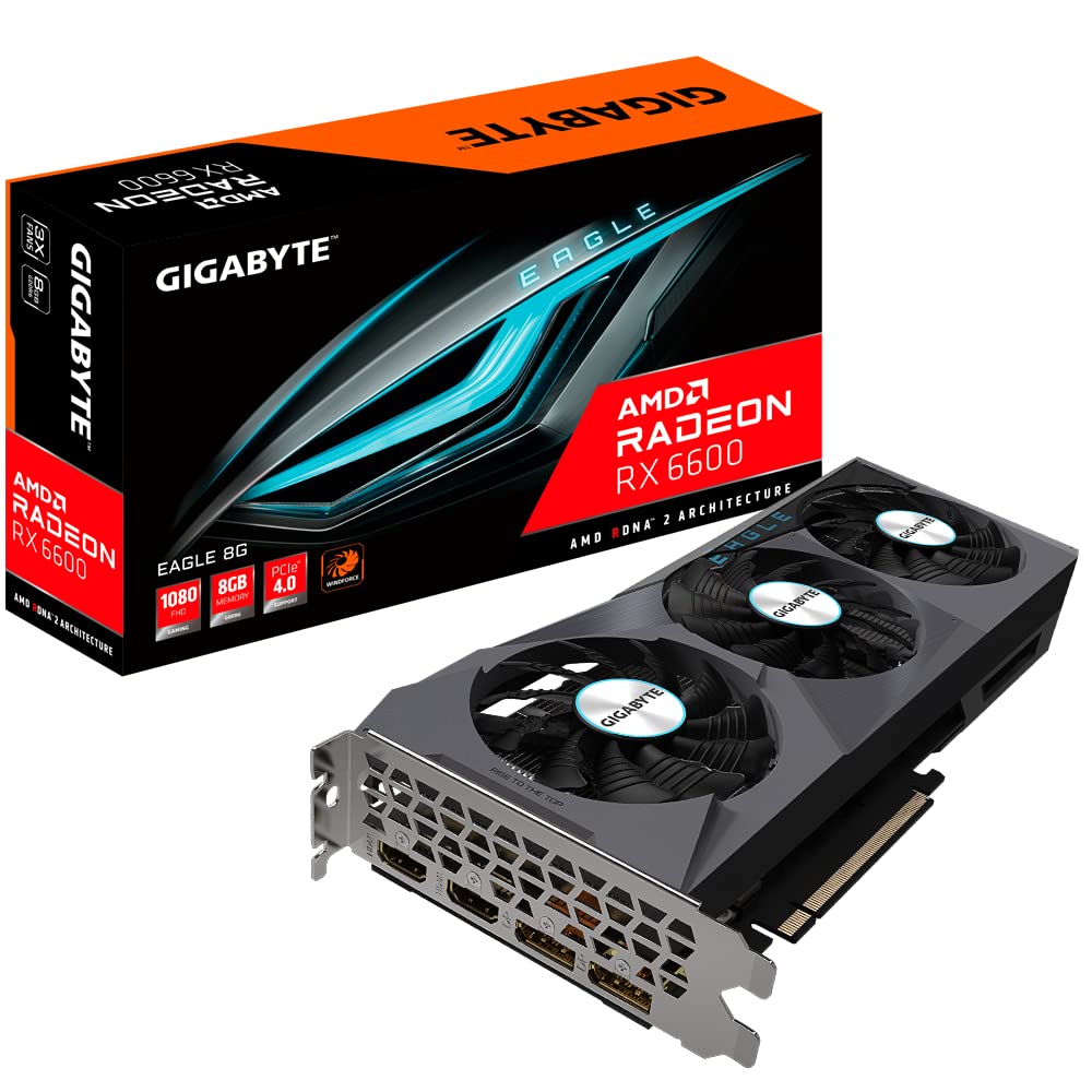Amazon | GIGABYTE グラフィックボード AMD Radeon RX6600 GDDR6 8GB