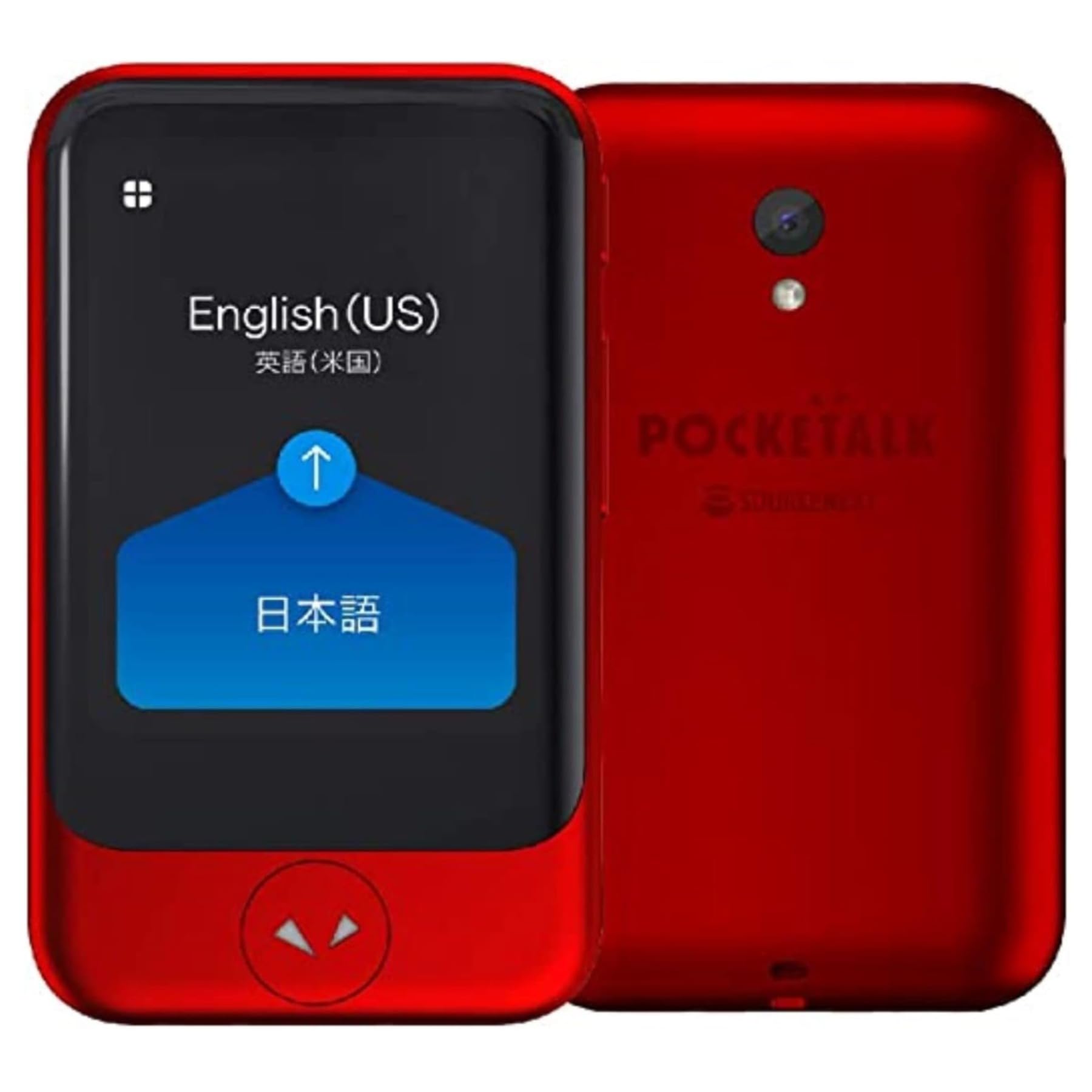 ポケトークS レッドモデル ケース付き POCKETALK S red 赤色 翻訳機
