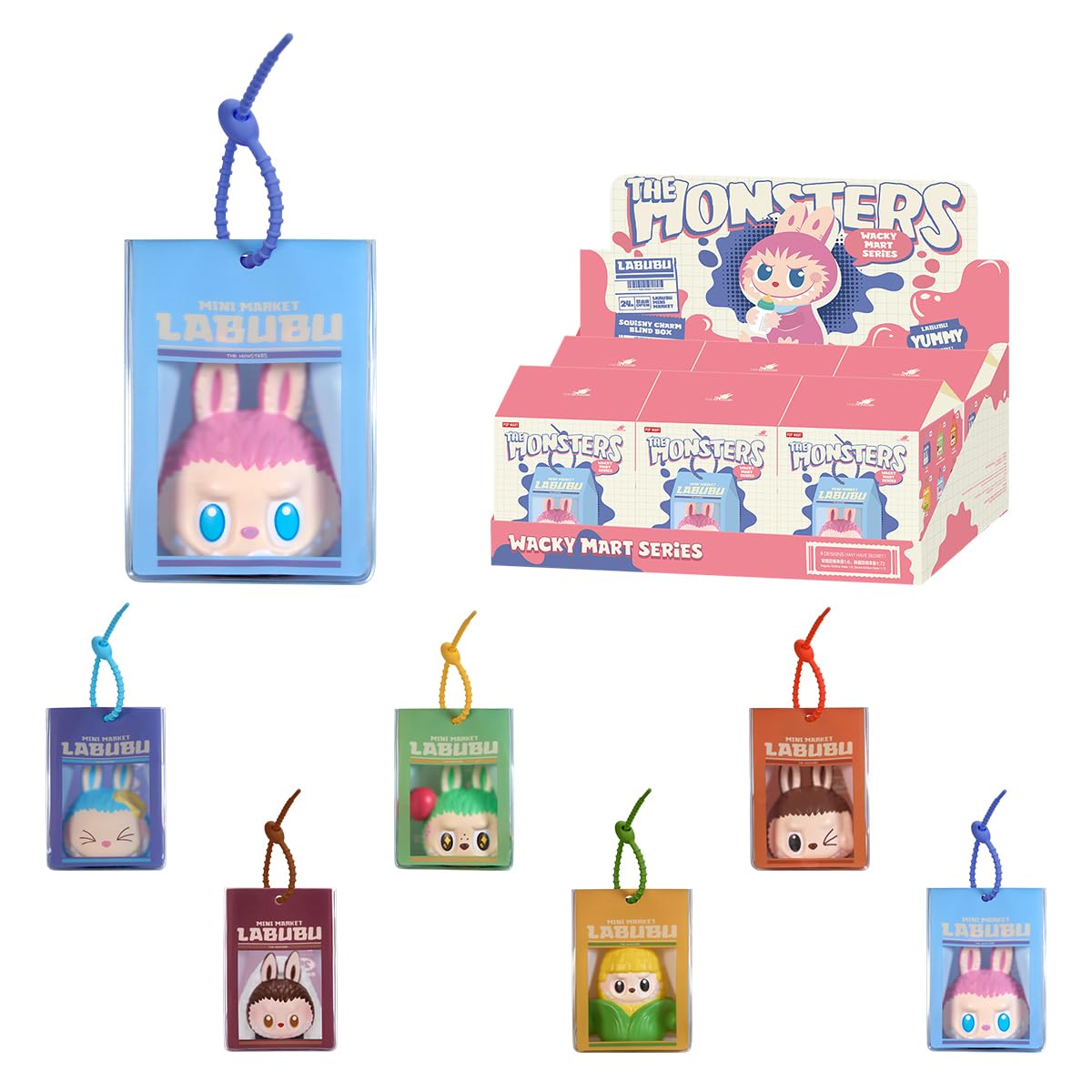 Amazon | POP MART THE MONSTERS Wacky Mart シリーズ ぷにぷに