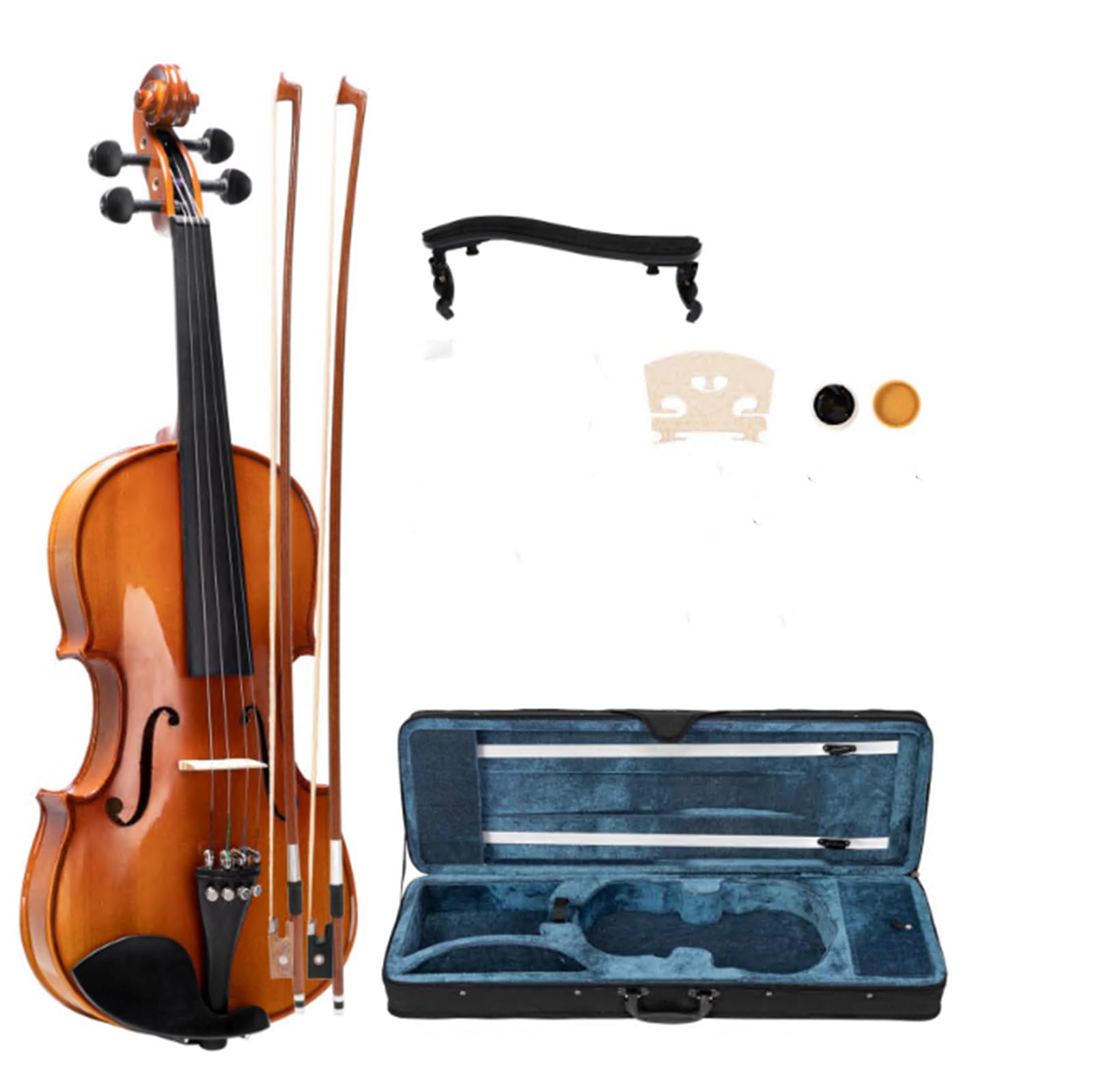 Amazon.co.jp: 4/4 オリジナルバイオリンセット 初心者用バイオリン