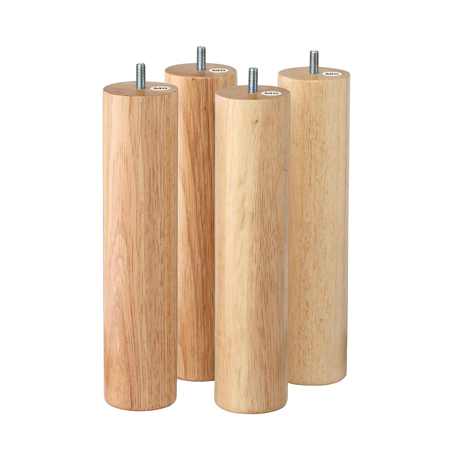 Amazon.co.jp: 無印良品 木製脚・26cm/ナチュラル(M8) 4本組 02529444