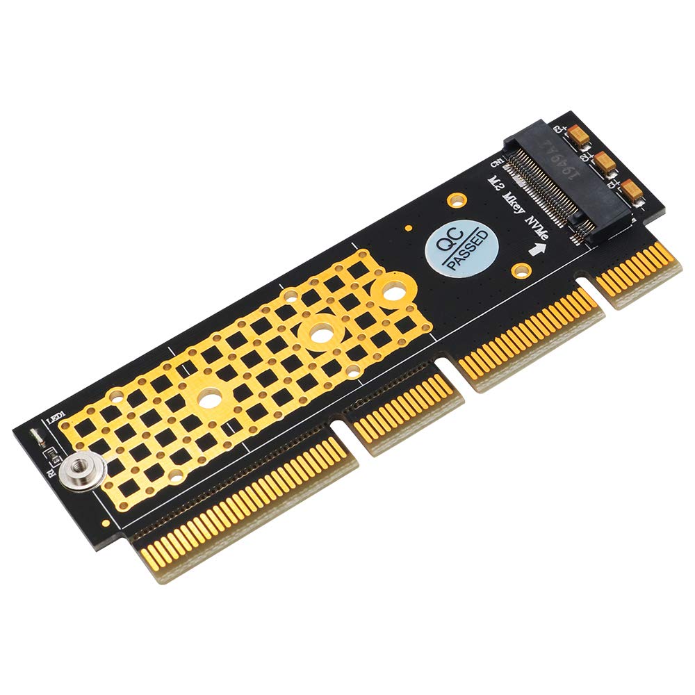 Amazon.com: M.2 NGFF NVMe SSD to PCIE 3.0 X16/X8/X4 Adapter with