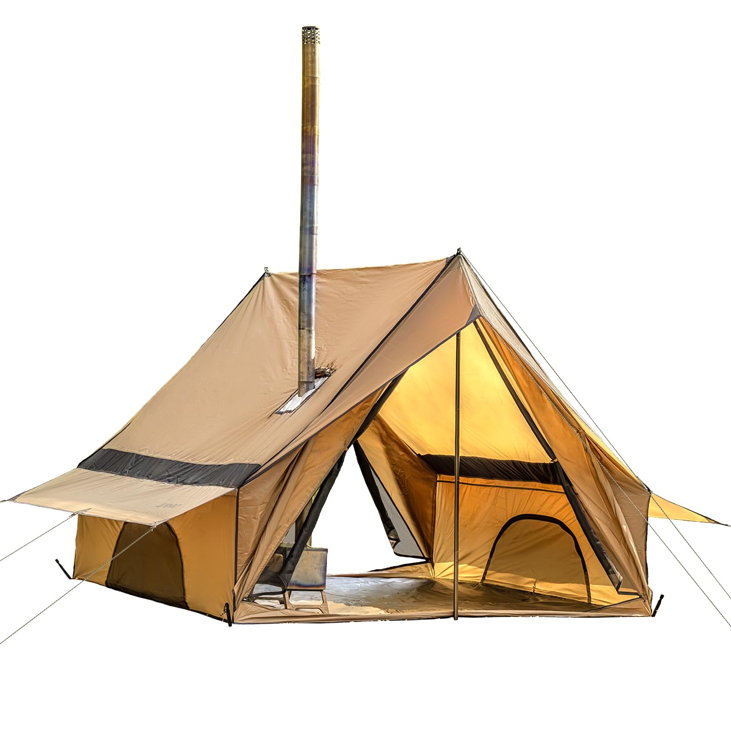 Amazon.co.jp: POMOLY ロッジ型テント CHALET 70 Max キャンプテント2