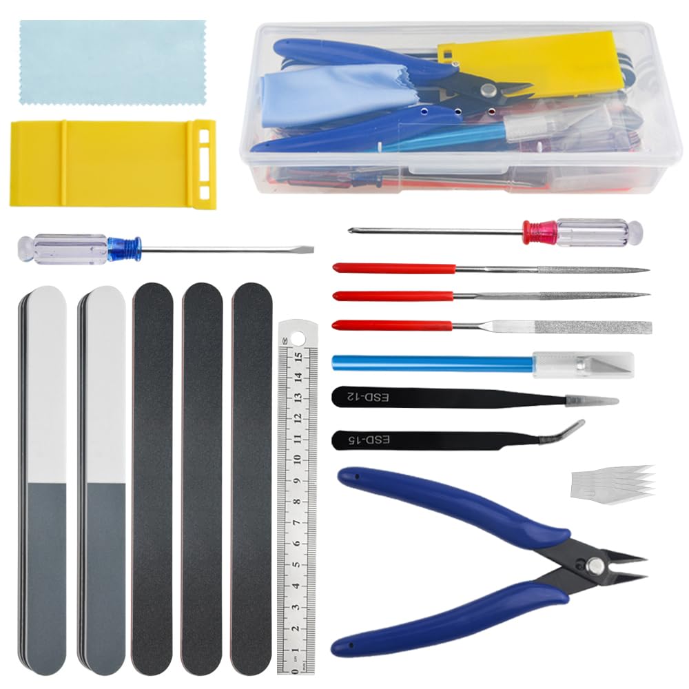 Amazon | WMYCONGCONG プラモデル用工具 19点 入門用ツールセット