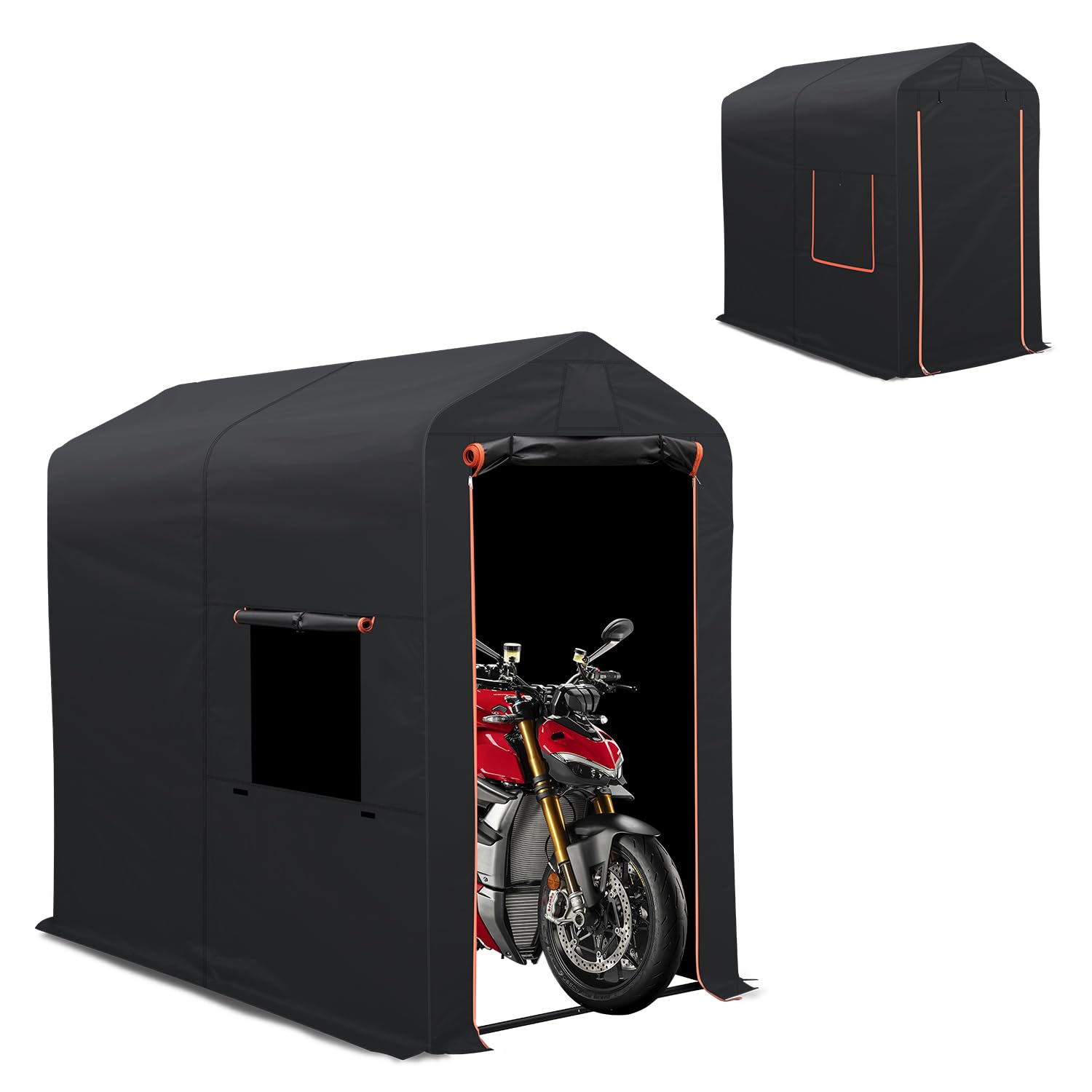 Mozan 【 Sサイズ】 バイクガレージ サイクルポート サイクルハウス